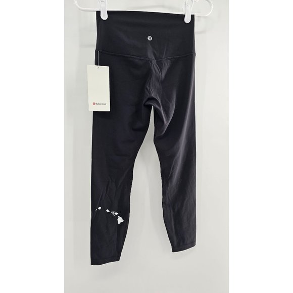 RARE!! NWT Lululemon Aloha Hawaiian Island Align 25" Women's Size 6 - Picture 2 of 6